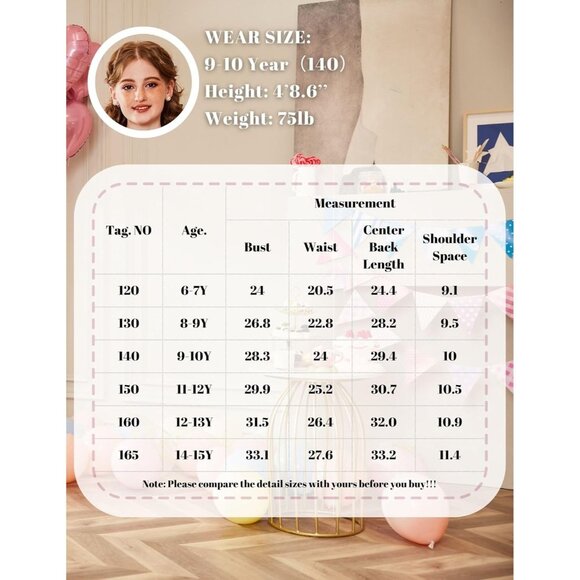 🆕Girls Hot Pink Polyester Summer Dress Ruffle Sleeve Mesh A-Line Casual Party - Picture 7 of 7